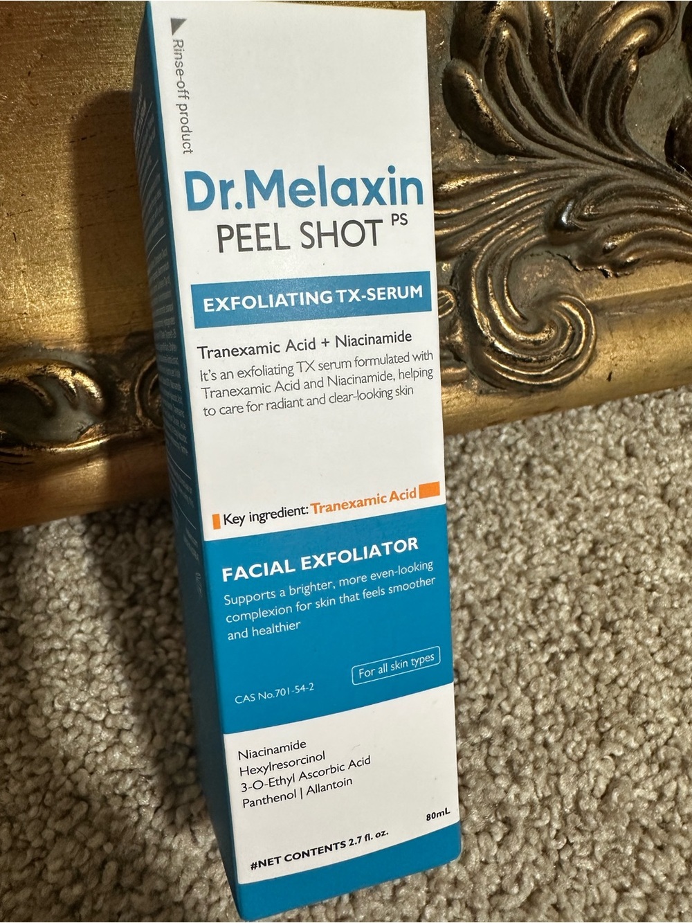 NIB Dr.Melaxin Peel Shot Exfoliating TX-Serum Facial Exfoliator 2.7 oz $25
